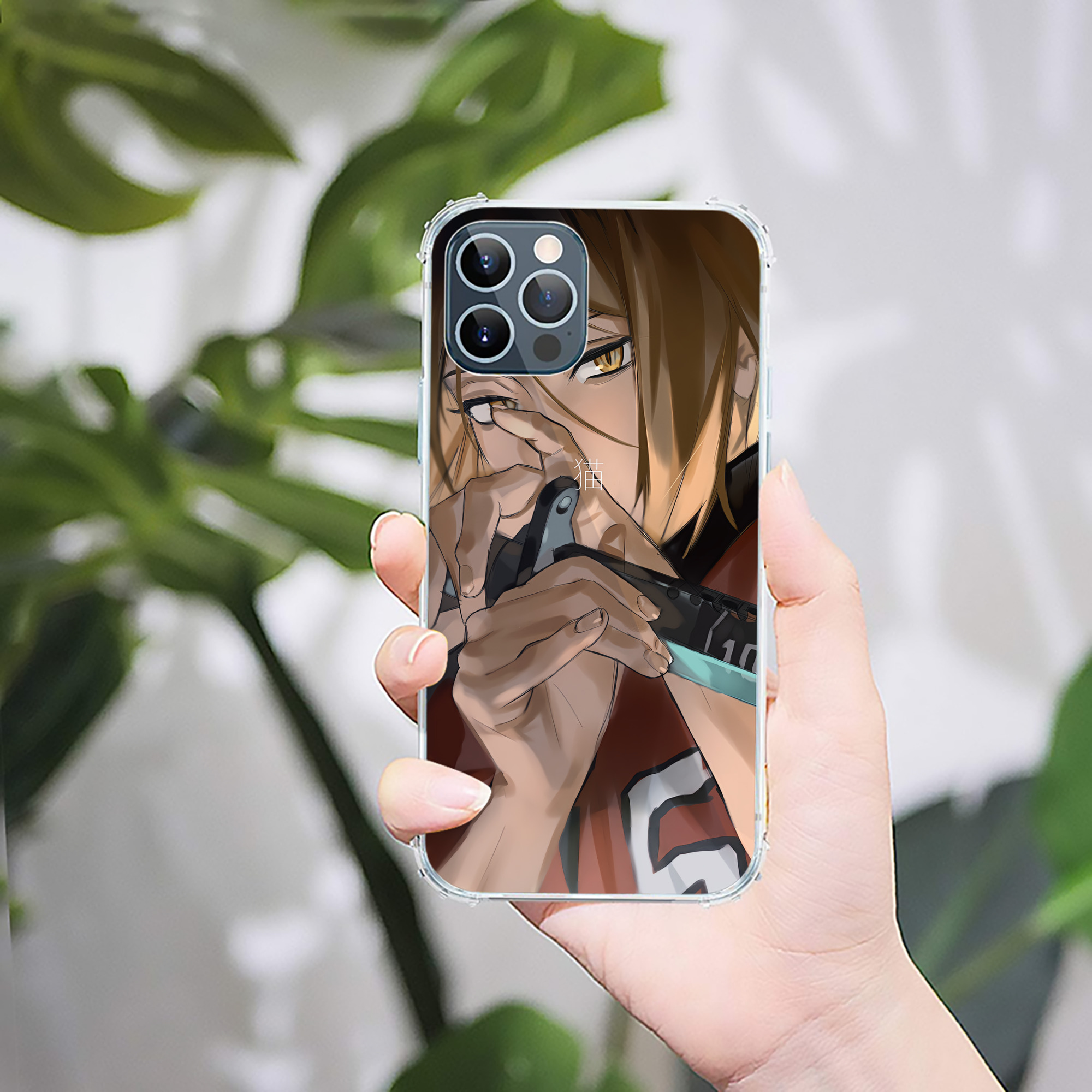 （画像用） ハイキュー!! Haikyu!! 【iPhone 12シリーズ対応】透明スマホケース（クリアソフトケース）